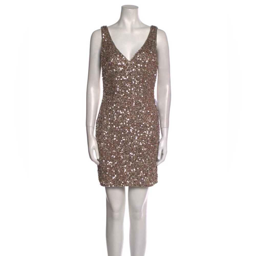 Mac Duggal sequin party dress - Size S